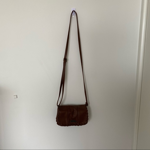 BILLABONG small tan crossbody shoulder bag - Picture 5 of 13